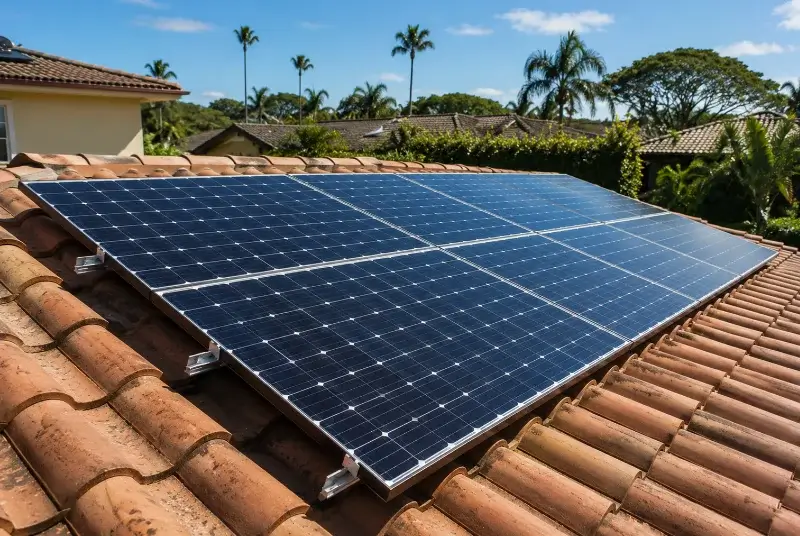 Installation de panneaux solaires à Magné